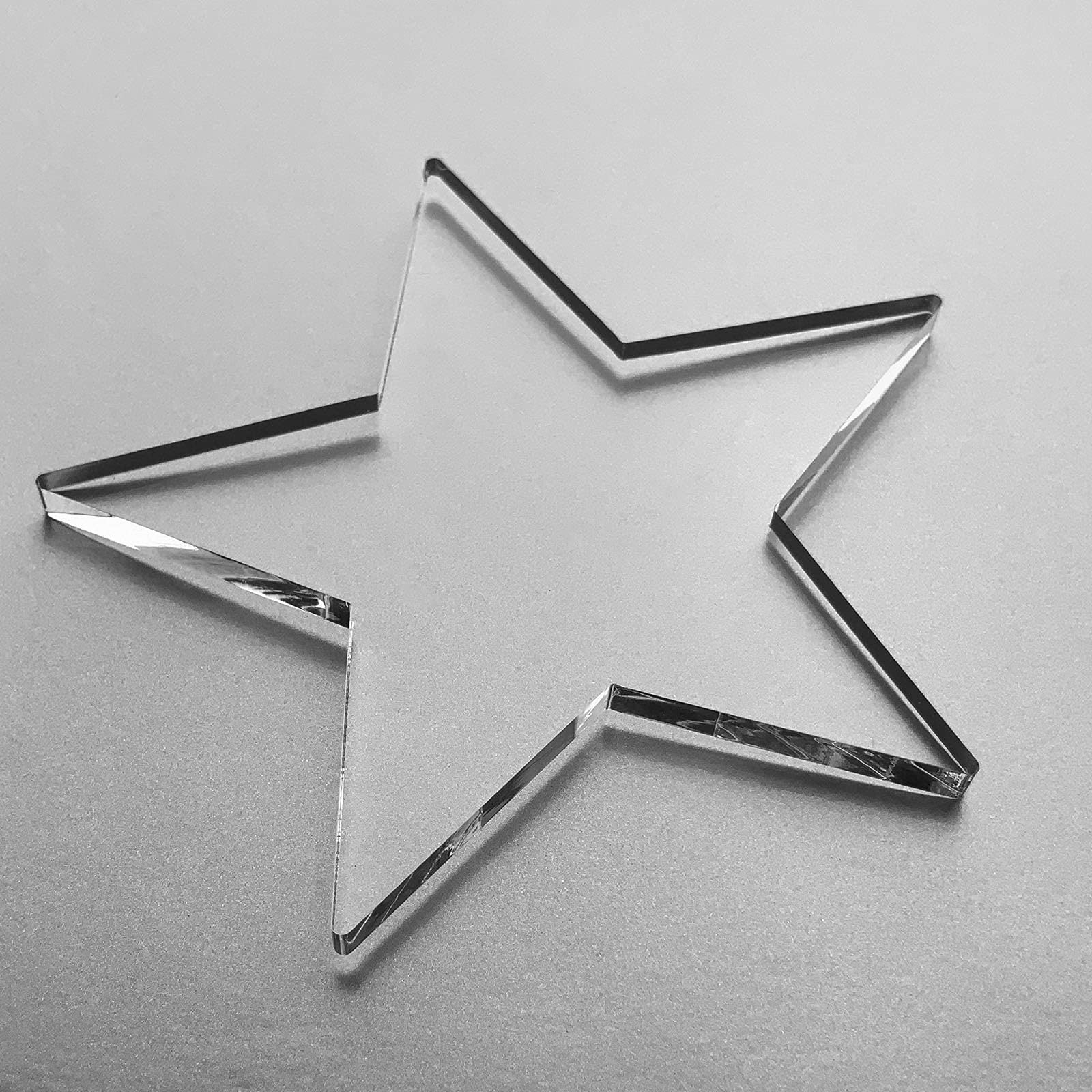 抽象アクリル画 星型装飾付き 楽天市場】【MARUJO-PARTSオリジナル 安心の日本製】星アクリルクリア