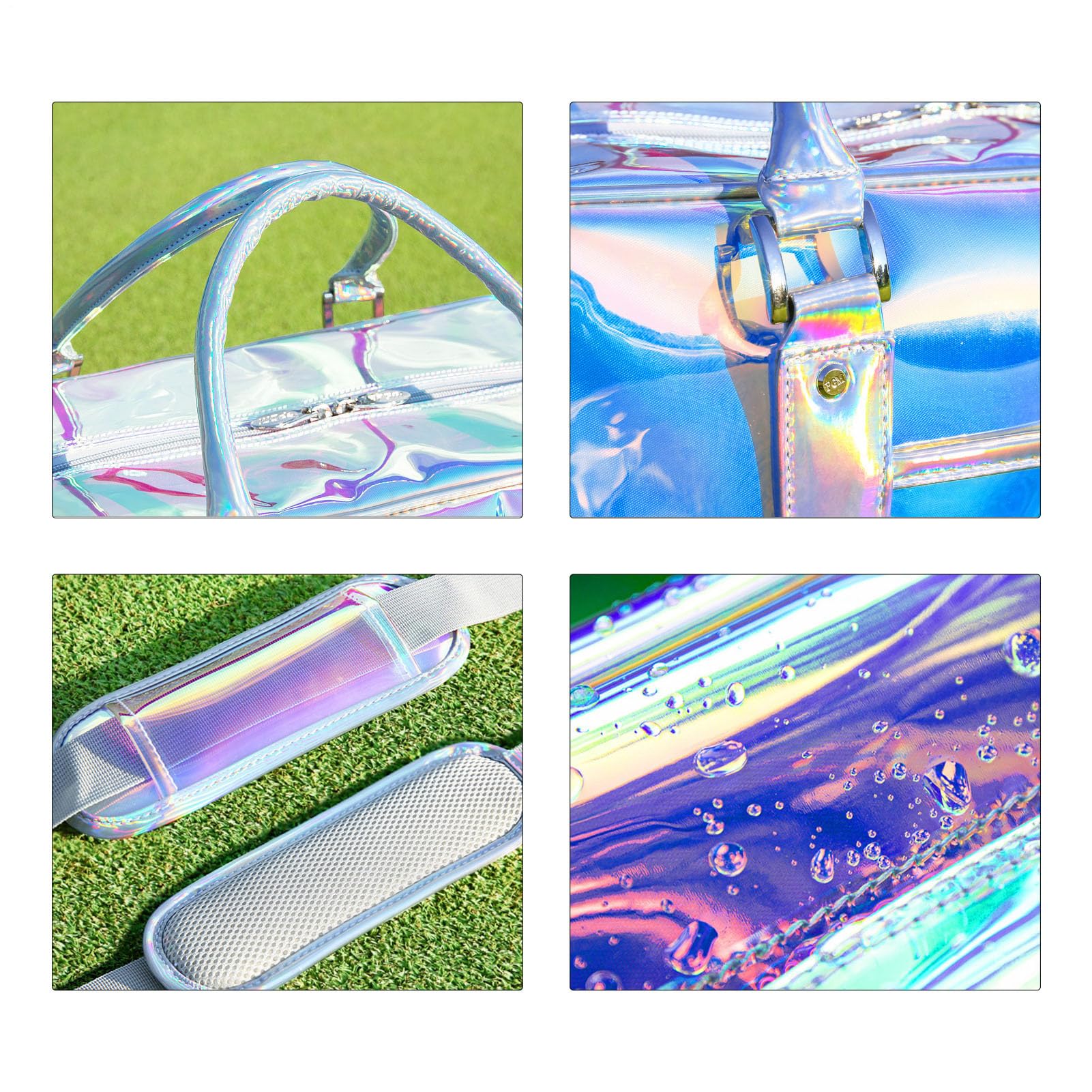 Golftasche – wasserdichte Aufbewahrung mit Schuhfach – Turnbeutel mit Schuhfach, für drinnen und draußen, Zuhause, Reisen, Camping, Picknick, Fitness, Training, Spieler, für Damen und Herren
