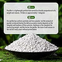 Vista 5 de 2QT Perlite for Plants Organic Perlite Horticultural Soil Amendment for Indoor & Outdoor Container Plants and Enhanced Drainage Enhanced Growth