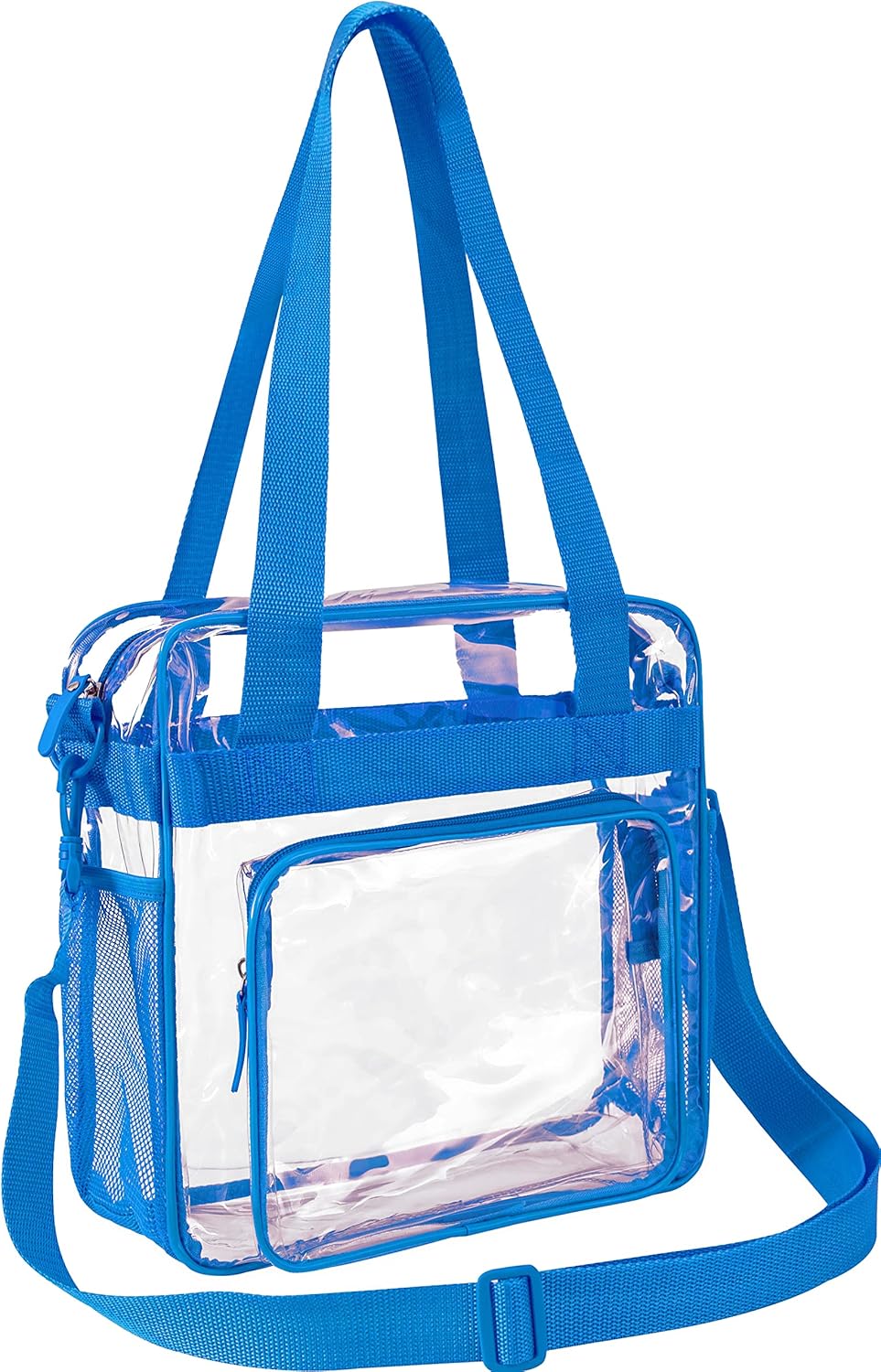 BAGAIL Clear bags Stadium Approved Clear Tote Bag with Zipper Closure