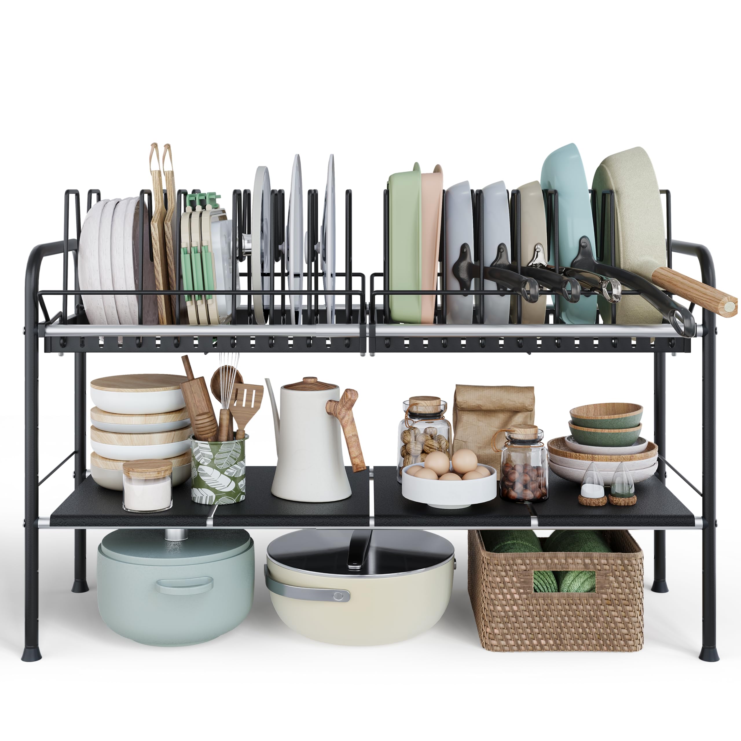 NETEL Adjustable Under Sink Organizers and Storage