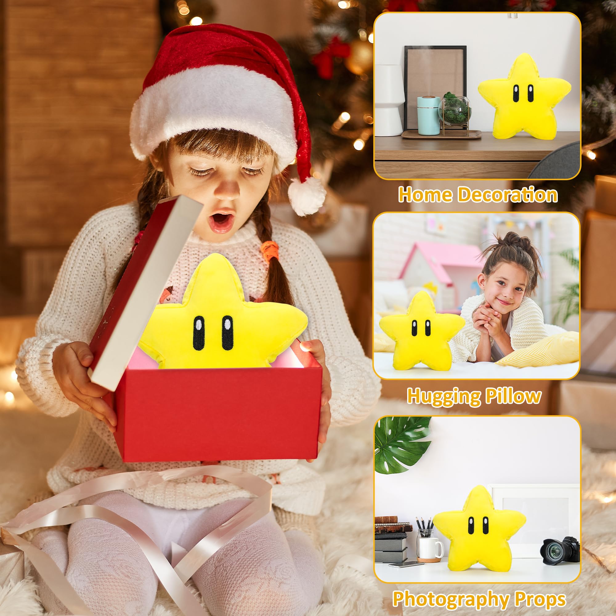 Amazon.co.jp: かわいい星のぬいぐるみ - 7.5インチ アニメ 星