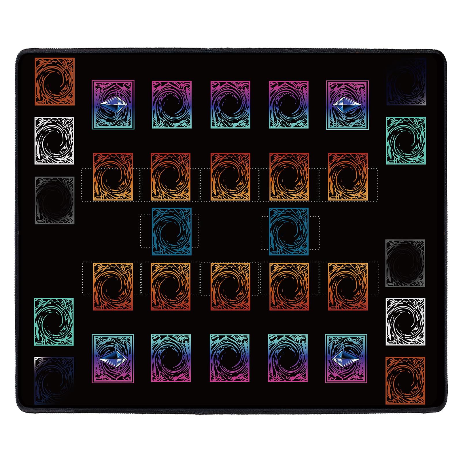 Amazon | Biouai 遊戯王プレイマット 遊戯王カード用 - オールド 