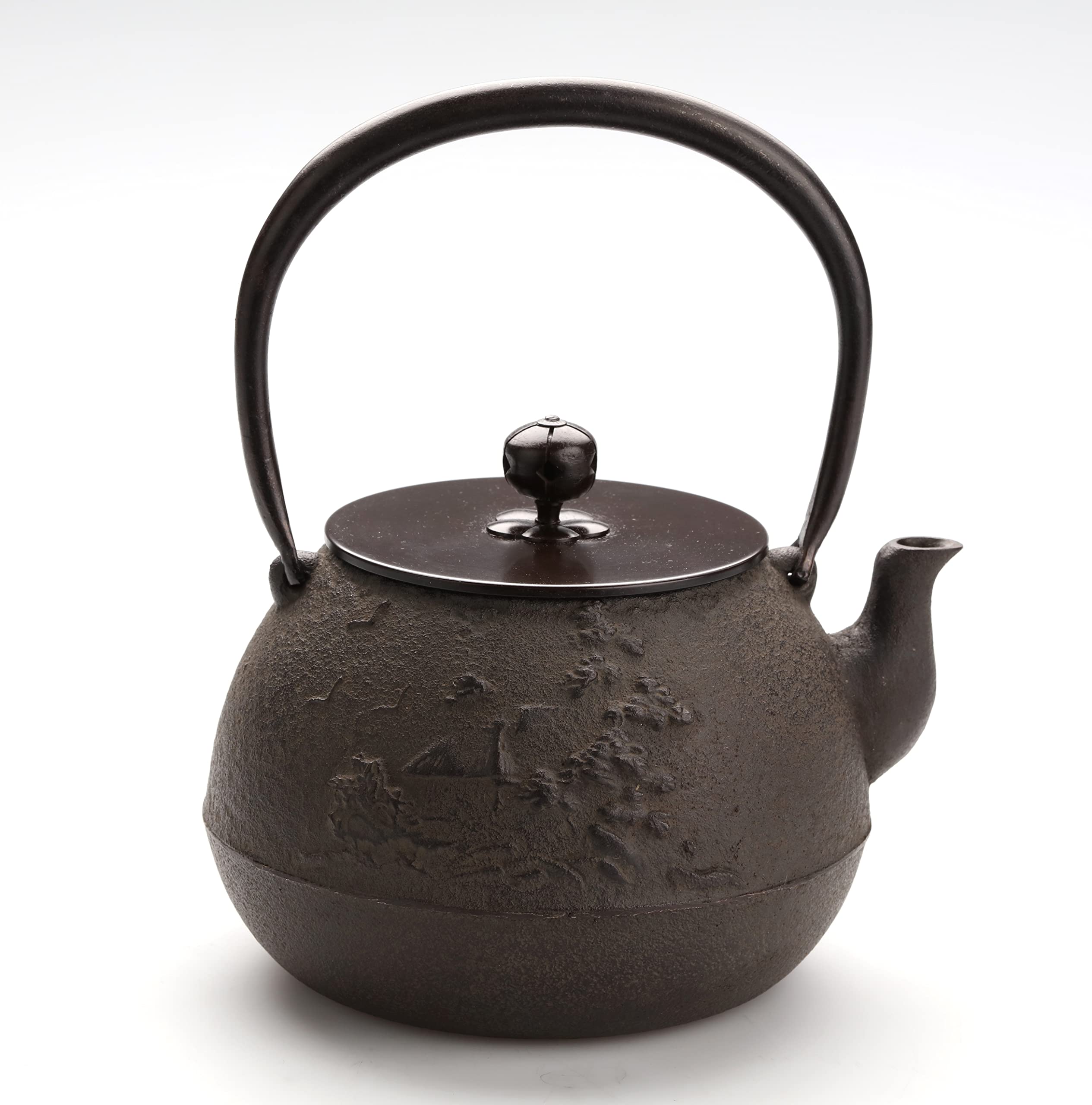 鉄瓶 平丸刷毛目 佐藤 清光 作 未使用 箱付き 茶乃湯釜 鉄瓶 平丸刷毛目 佐藤 清光 作 未使用 箱付き 茶乃湯釜 Amazon.co.