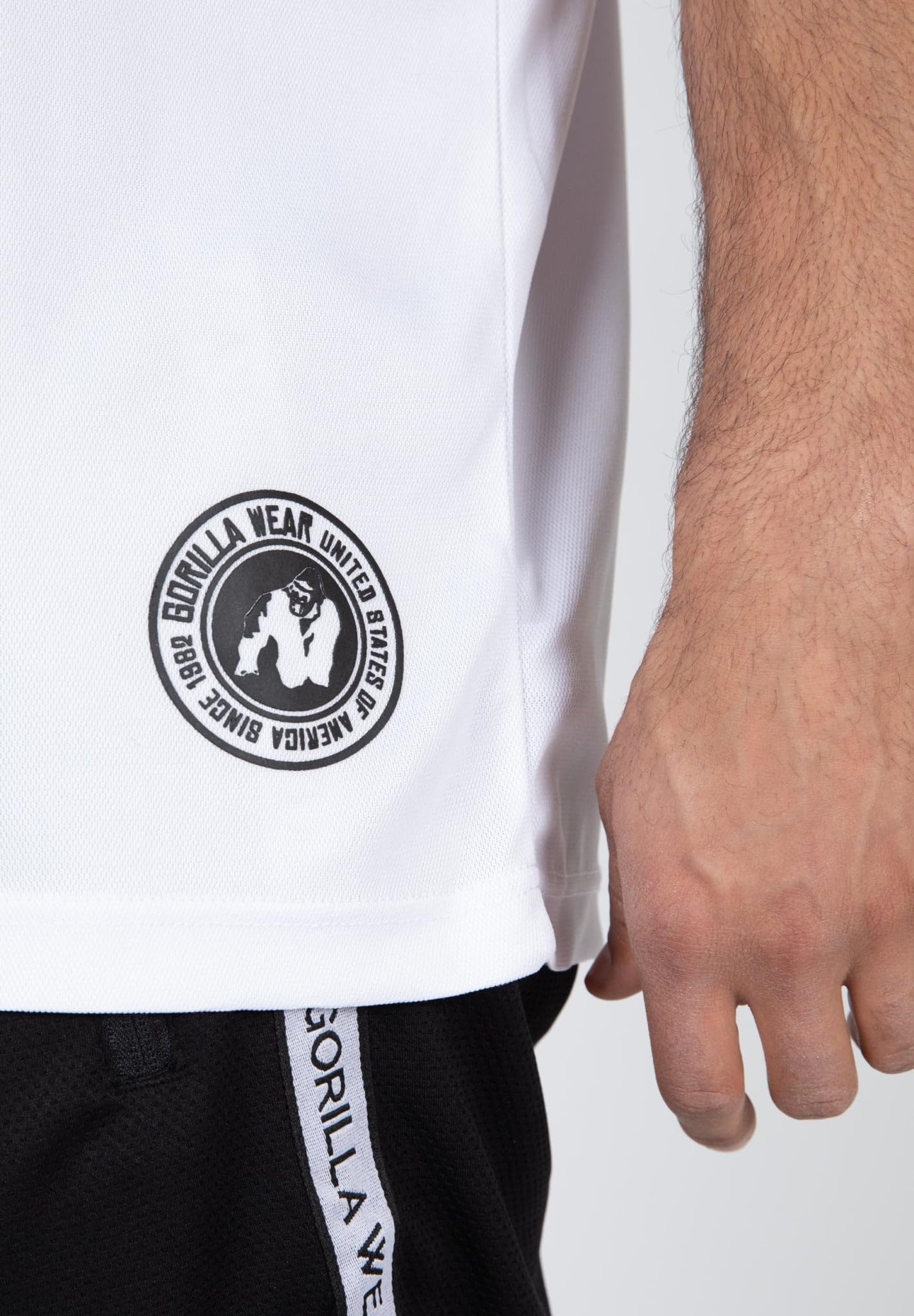Gorilla Wear Jersey 82 Baseball Blanc