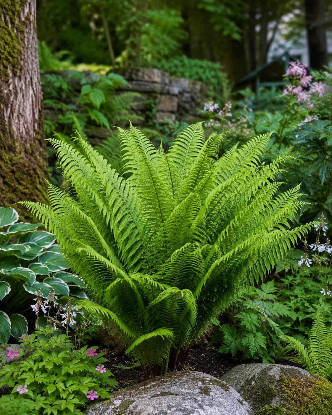 Dryopteris Fern Garden Ready Plant in 3L Pot
