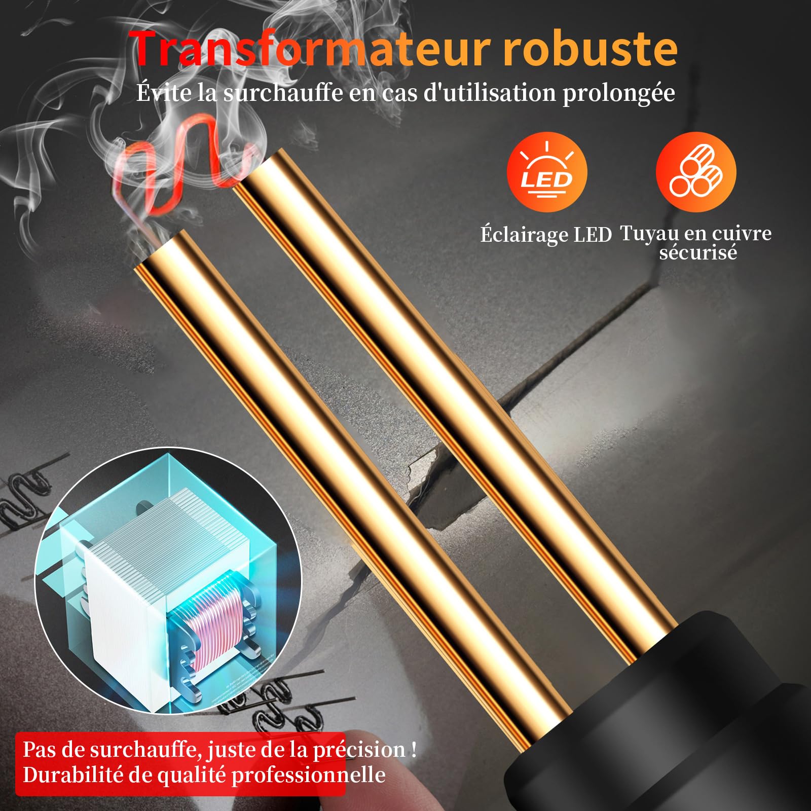 Soudure Plastique, Kit Reparation Soudage Plastique avec 800Pcs Agrafeuse Chaud 70W Pistolet Soudure Plastique pour Réparation de Pare-Chocs Voiture