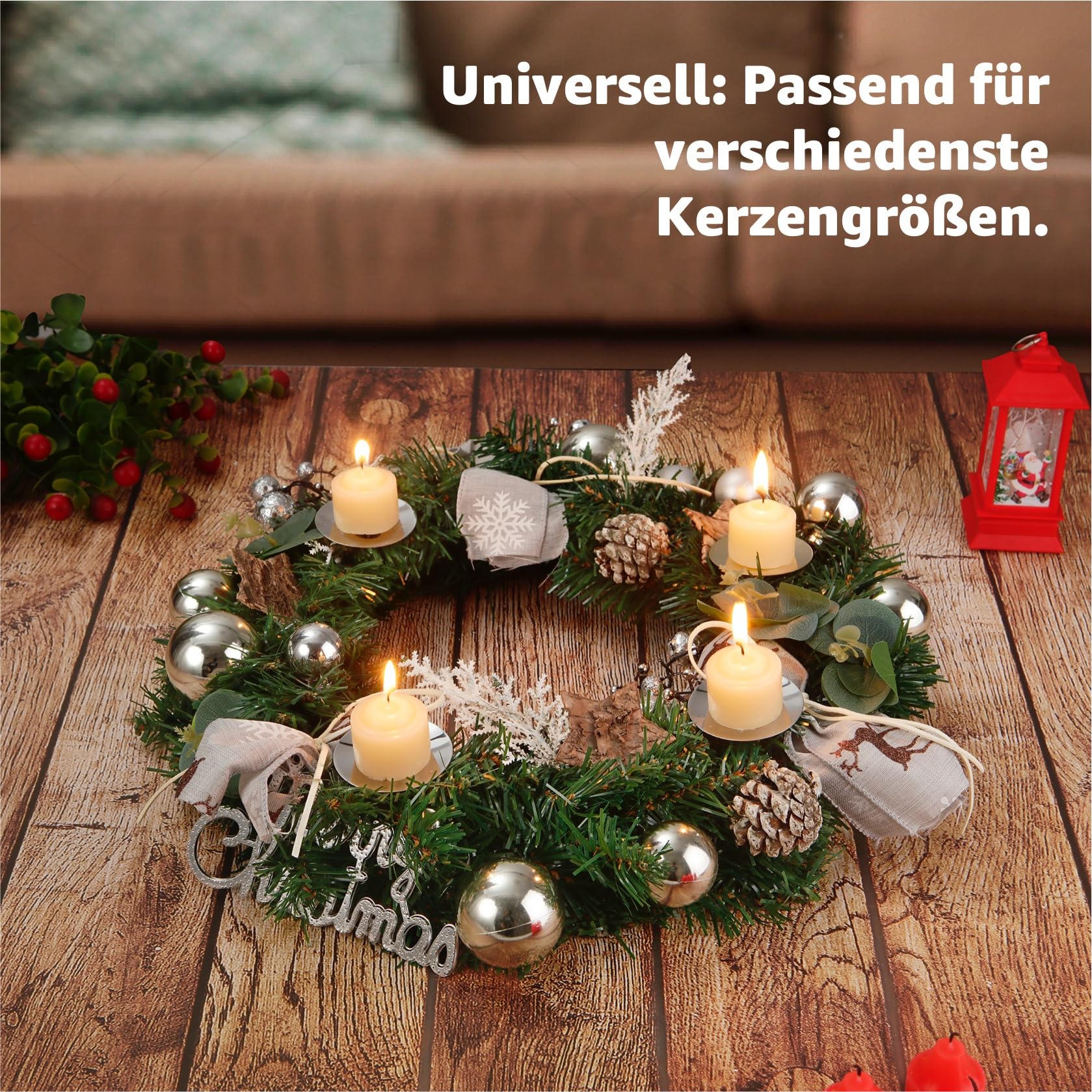 Kaarsenhouder Tafel Metaal Goud