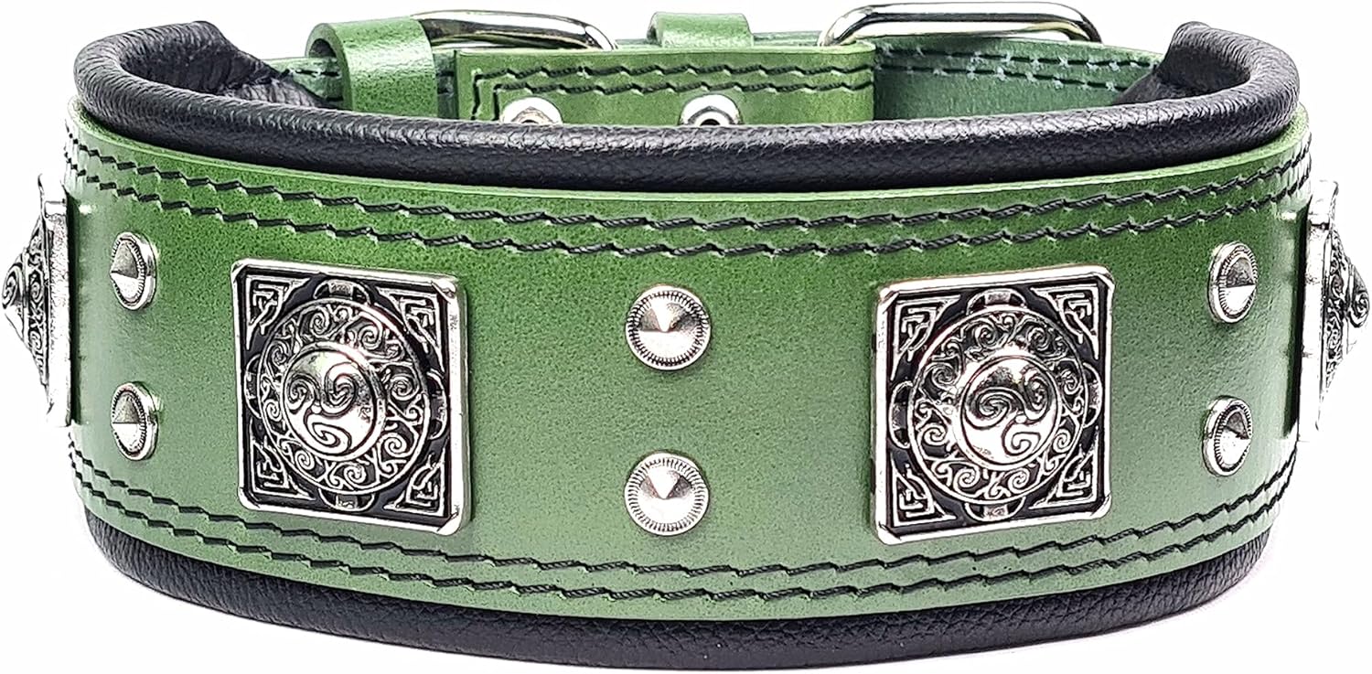 Bestia Eros Leather Dog Collar