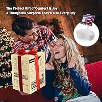 Vista 2 de AboveTEK Soporte de almohada para tableta para cama, manos libres, ajustable en 360°, soporte de almohada para iPad para lectura de regazo con puf