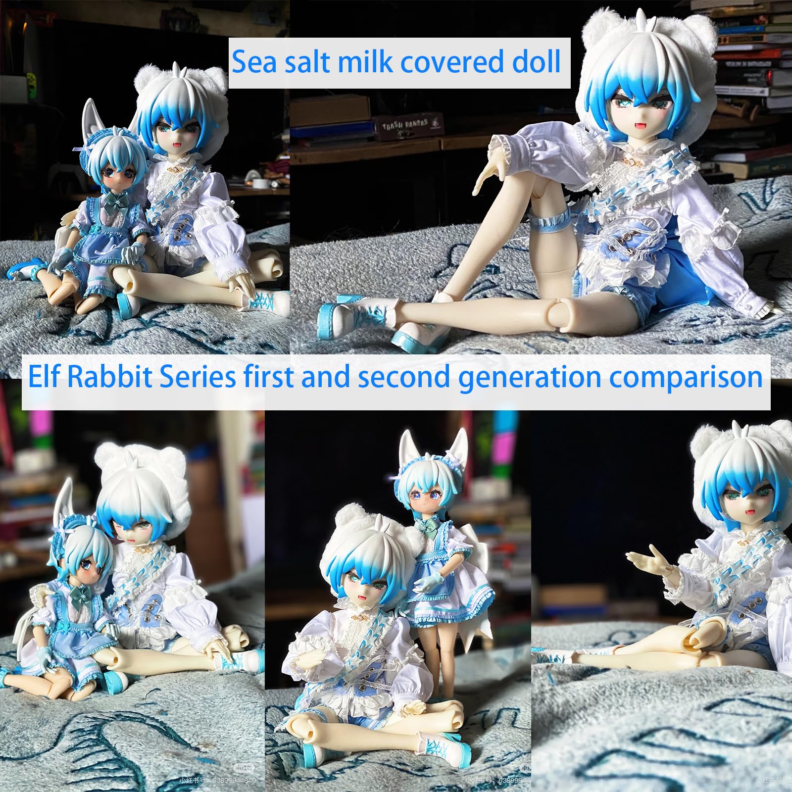1/5 BJD-Puppen, Blindbox, Kawaii BJD-Puppen, Tee-Getränke, Plus-Serie, 1/5 Kugelgelenk-Puppe, Sammelfigur, bewegliche Verkleidungspuppe für Mädchen, Geburtstagsparty, Geschenk, Spielzeug