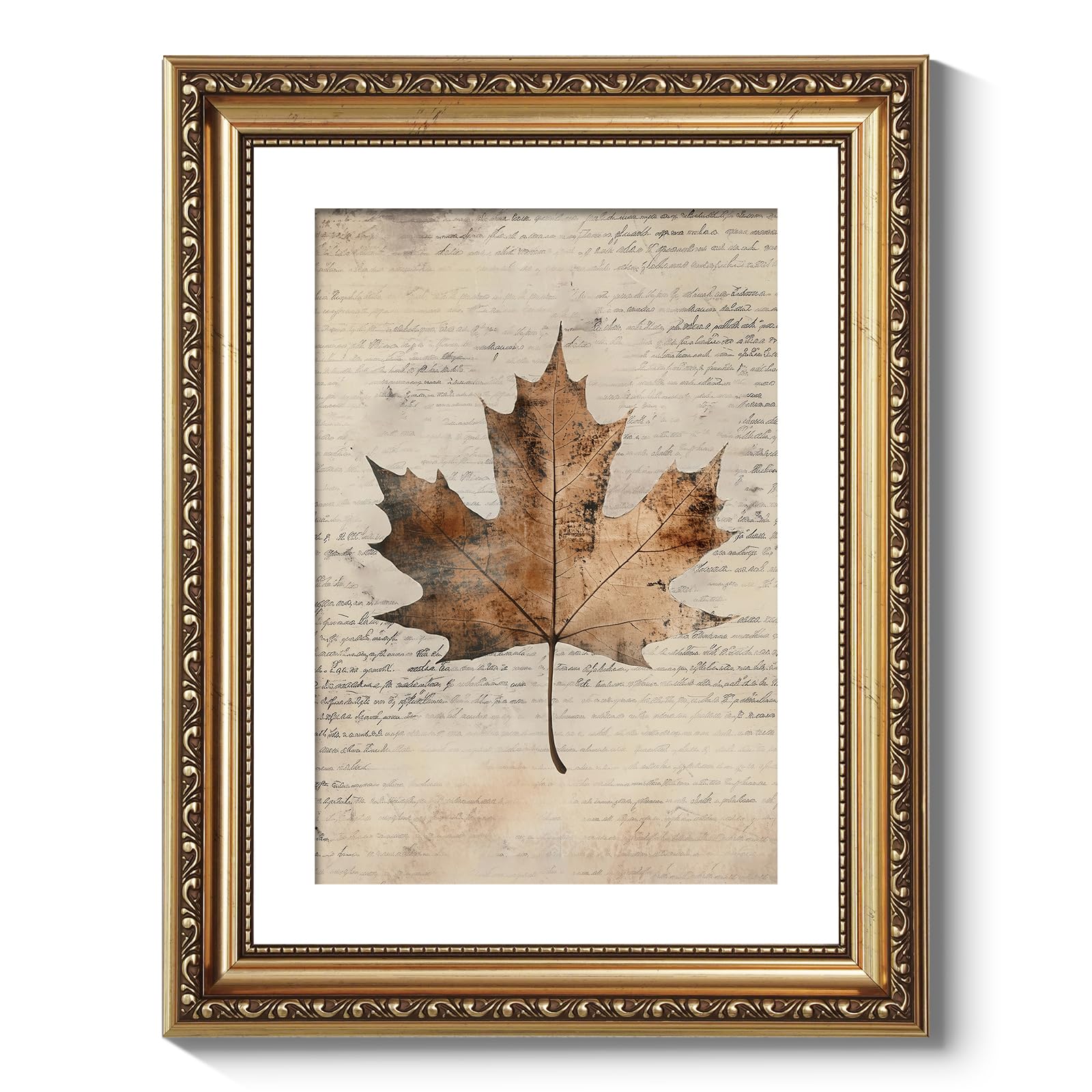 ARPEOTCY Vintage Gold Framed Wall Art