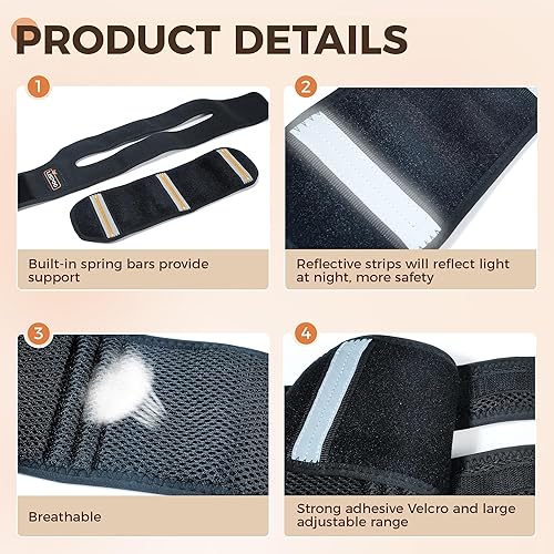 Miniatura 5 de El soporte para el cuello para perros ofrece apoyo para mascotas que sufren de enfermedad del disco intervertebral (IVDD), esguinces vertebrales