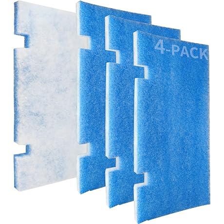 Premium Quality 4 Pack RV AC Filters - Value Pack for 14"...