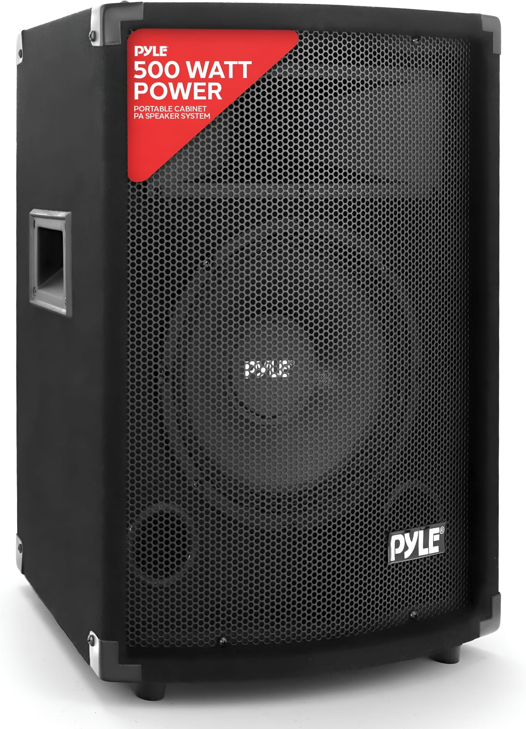 PYLE-PRO 500Watt Outdoor Sound System Vehicle Stereo Speakers w/ 10" Woofer, 1.5" Kapton VC, Dual Tweeters, 4"x10" Super Horn Midrange, Crossover Network-PylePro PADH1079