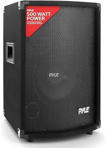 PYLE-PRO PADH1079 500 W 10 pulgadas Gabinete de altavoces de dos vías