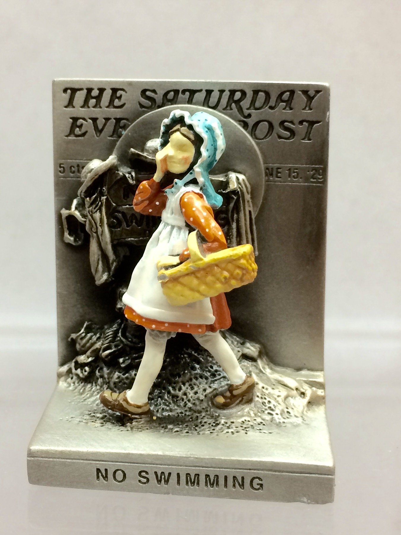 Robert Olszewski Goebel Miniatures"No Swimming" Portrait of America Collection