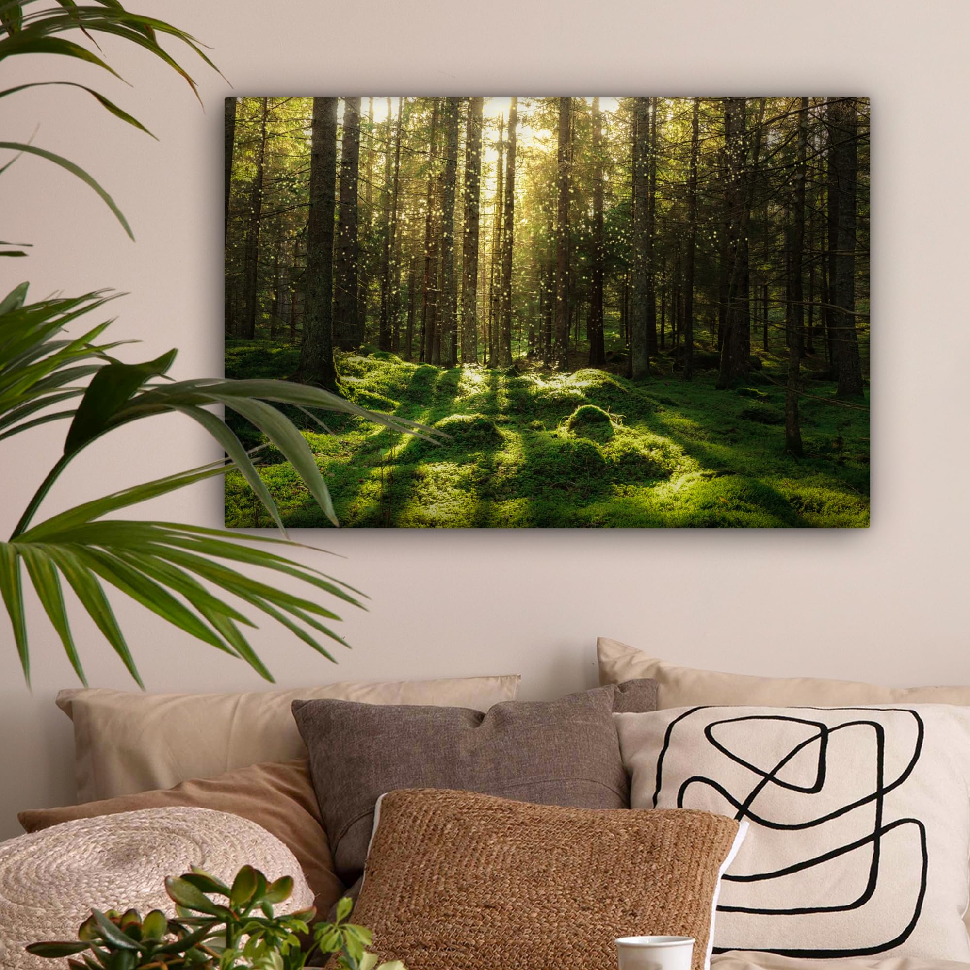 MuchoWow© Quadri Moderni Soggiorno Su Tela Quadro 70x50 Cm Canvas - 5
