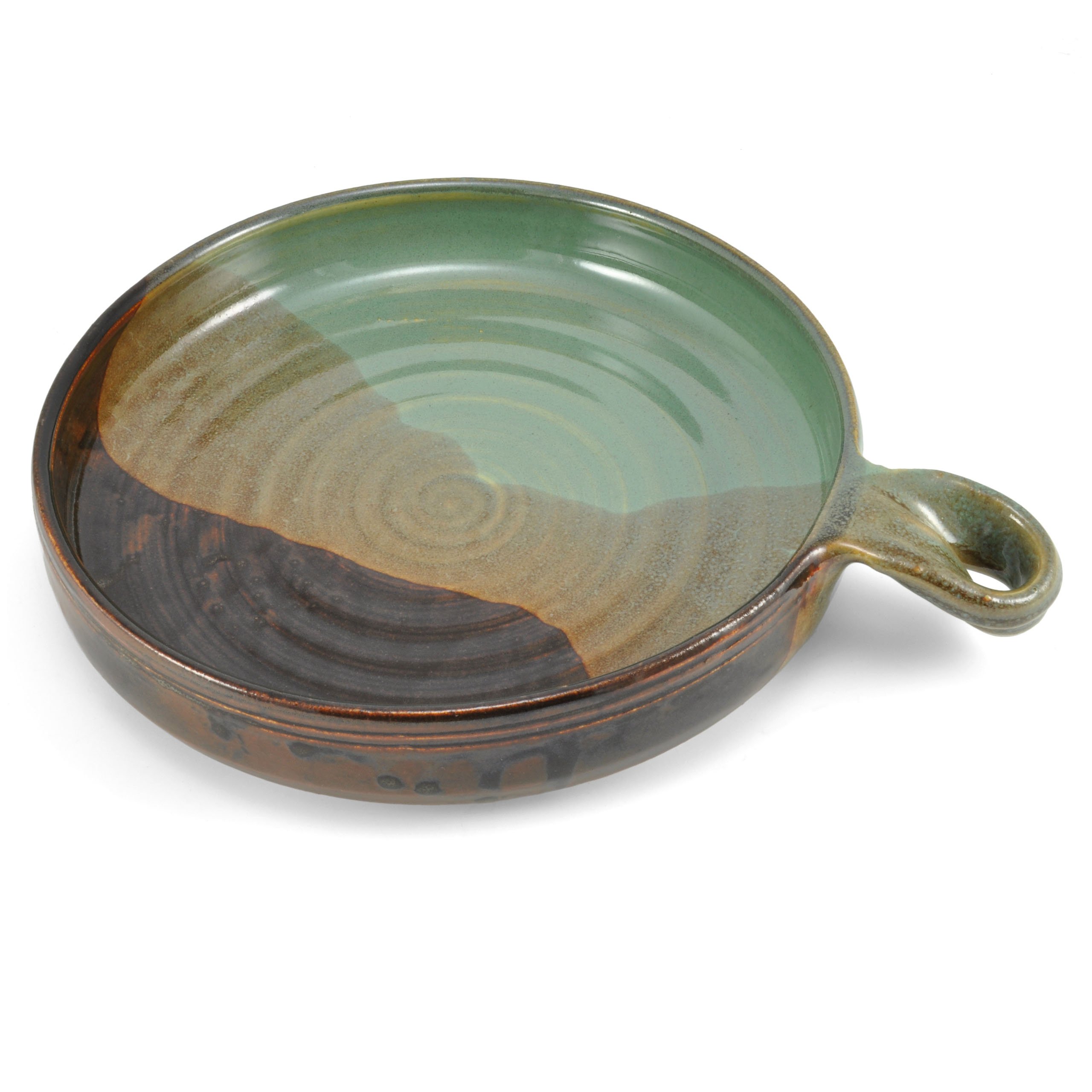 Holman Pottery Nacho Plate Green NACHO-GRN