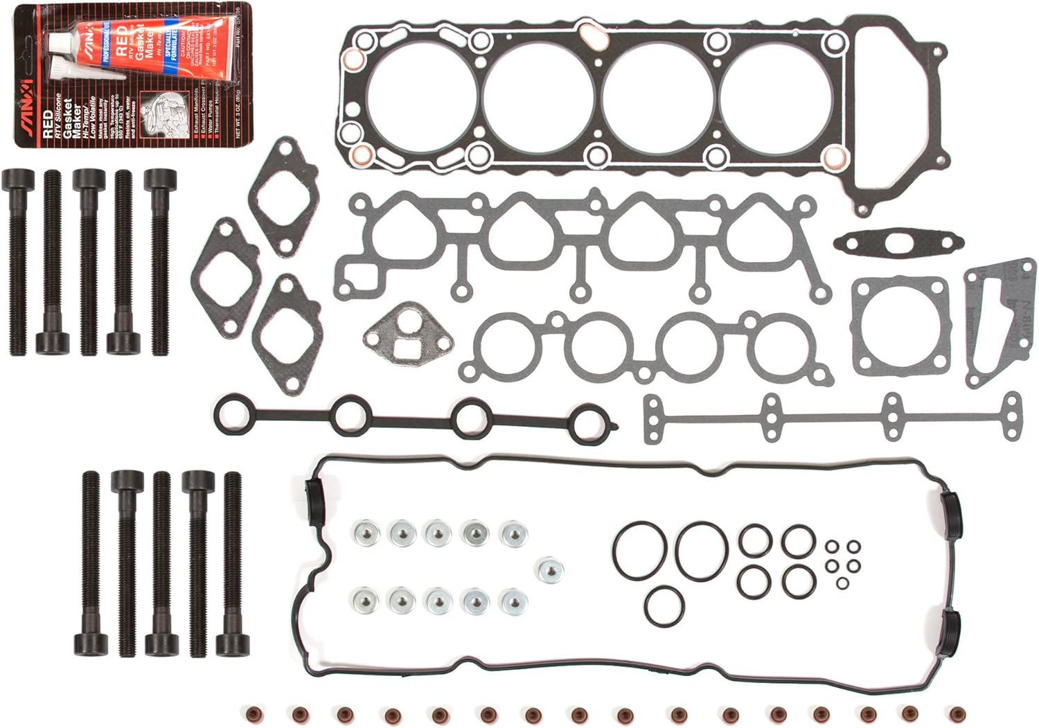 Evergreen HSHB3015 Cylinder Head Gasket Set Head Bolt