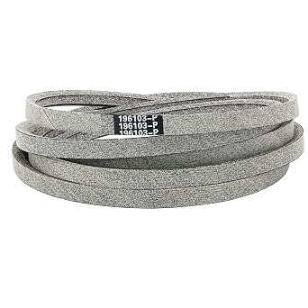 196103 Lawn Mower V-Belt, Deck Belt Replacement 147.5" X 5/8" for Ariens 21546382 Husqvarna AYP 196103 53219610 532196103 587686701 Craftsman 33155 Ferris 5023297 Toro 99-4627