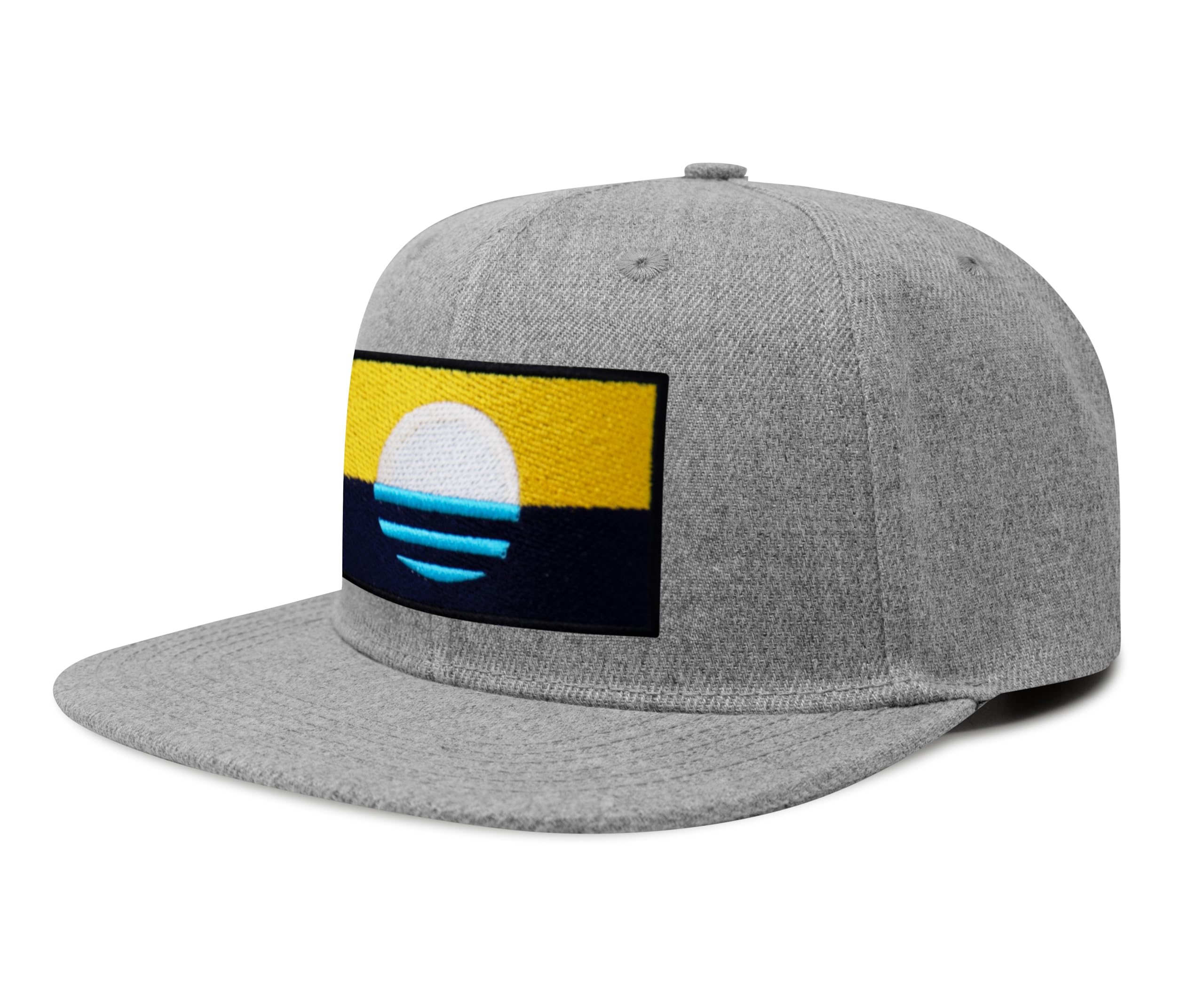 International Tie City Hat for Men and Women, Adjustable Snapback Trucker Baseball Cap with Embroidered Patch