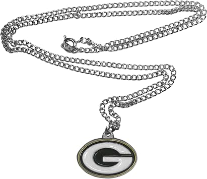 NFL Siskiyou Sports Fan Shop Green Bay Packers Chain Necklace 22 inch Team Color