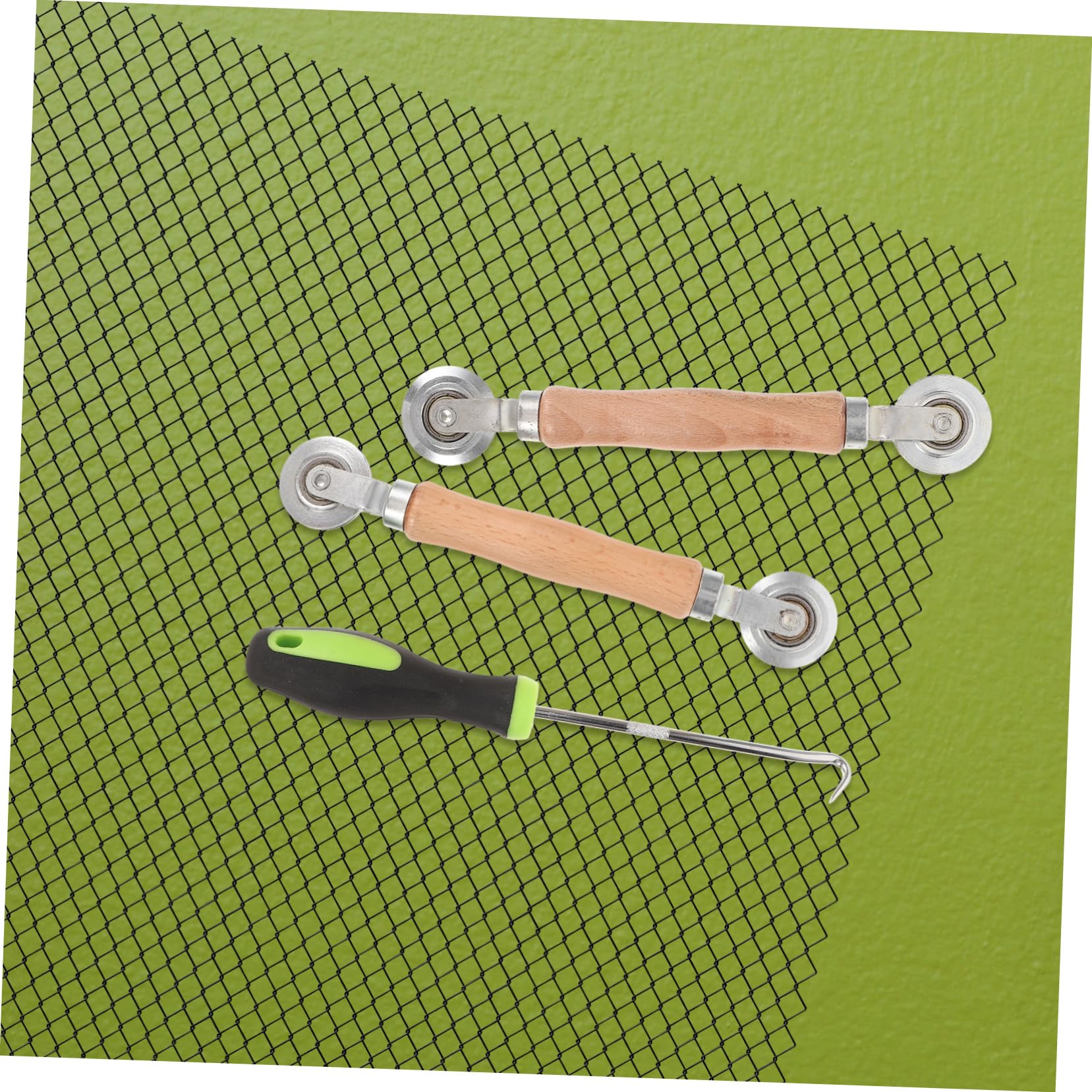 NUOBESTY 5 Sätze Reparaturwerkzeuge Für Bildschirm Hilfe Spline Fenster Netz Fix Tür Siebwalzenwerkzeug Bildschirmreparaturwerkzeug Bildschirmreparatur-toolkit Rostfreier Stahl 3 Stück * 5