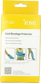 DMI Waterproof Arm Cast and Bandage Protector, 10 x 29 inches, Blue