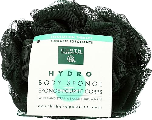 Lavender Body Sponge with Hand Strap for Exfoliation(Green)