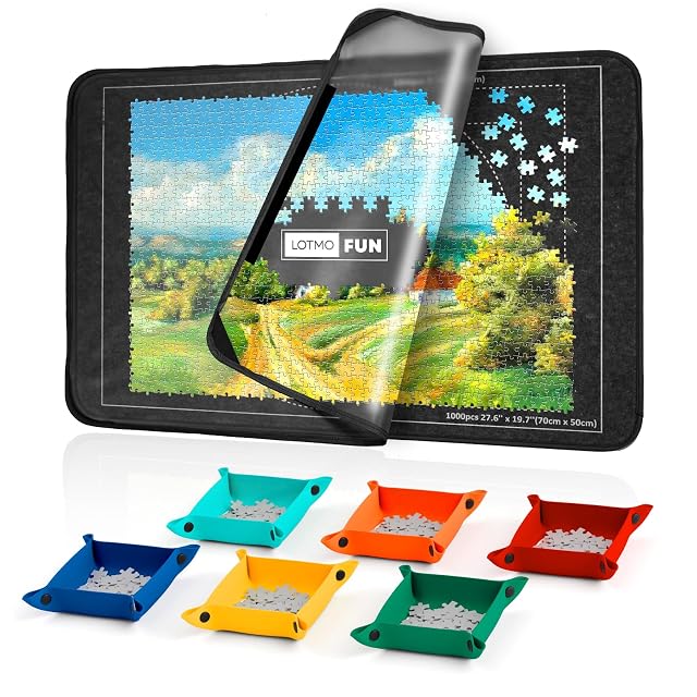 LOTMOFUN Tablero para Puzzle 1000 Piezas