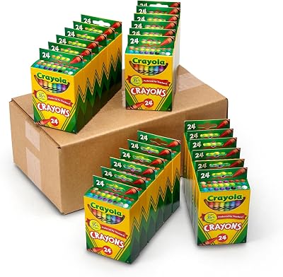 $12* | 24-Pack 24-Count Crayola Crayons Packs at Amazon