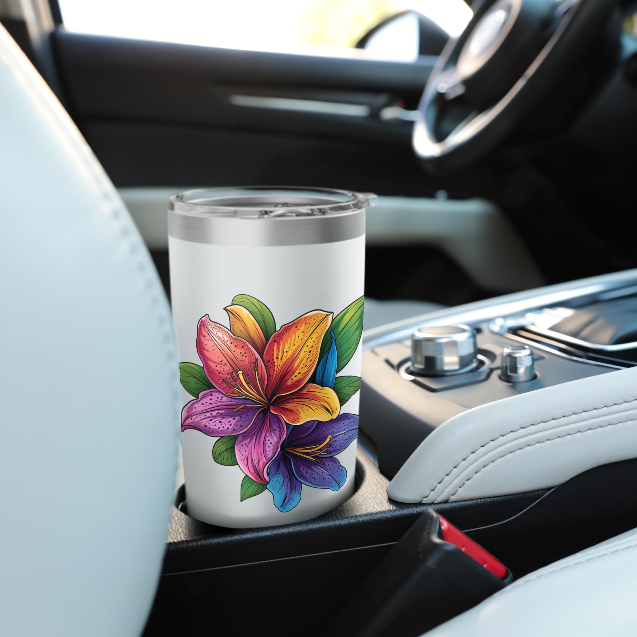 Amazon.com | Lily Flower Mardi Gras Carnival Lily Lover Stainless