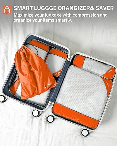 Miniatura 7 de Gonex cubos de compresión para embalaje, almacenamiento organizadores en cubo de malla extendible