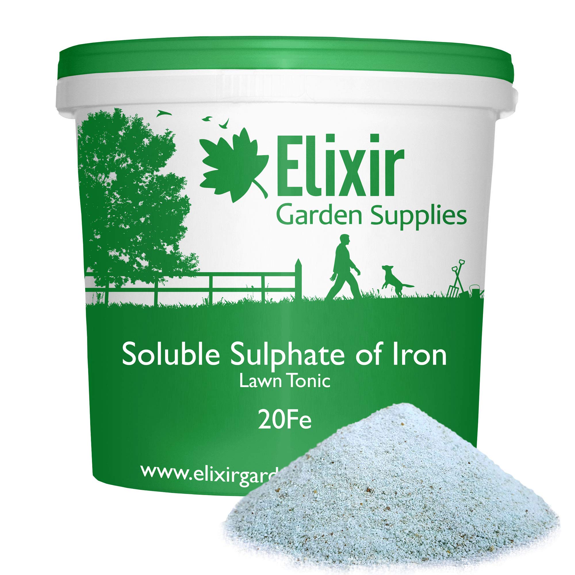 Buy Elixir Gardens Soluble Sulphate of Iron 20 Fe Fertiliser Lawn