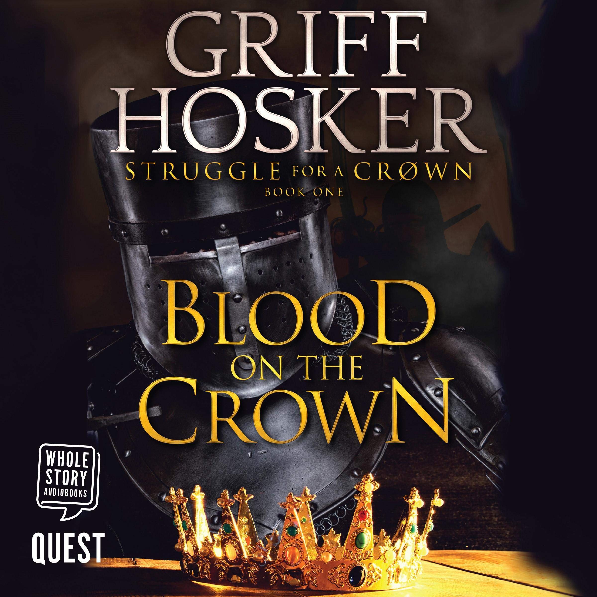 Cover art for Blood on the Crown