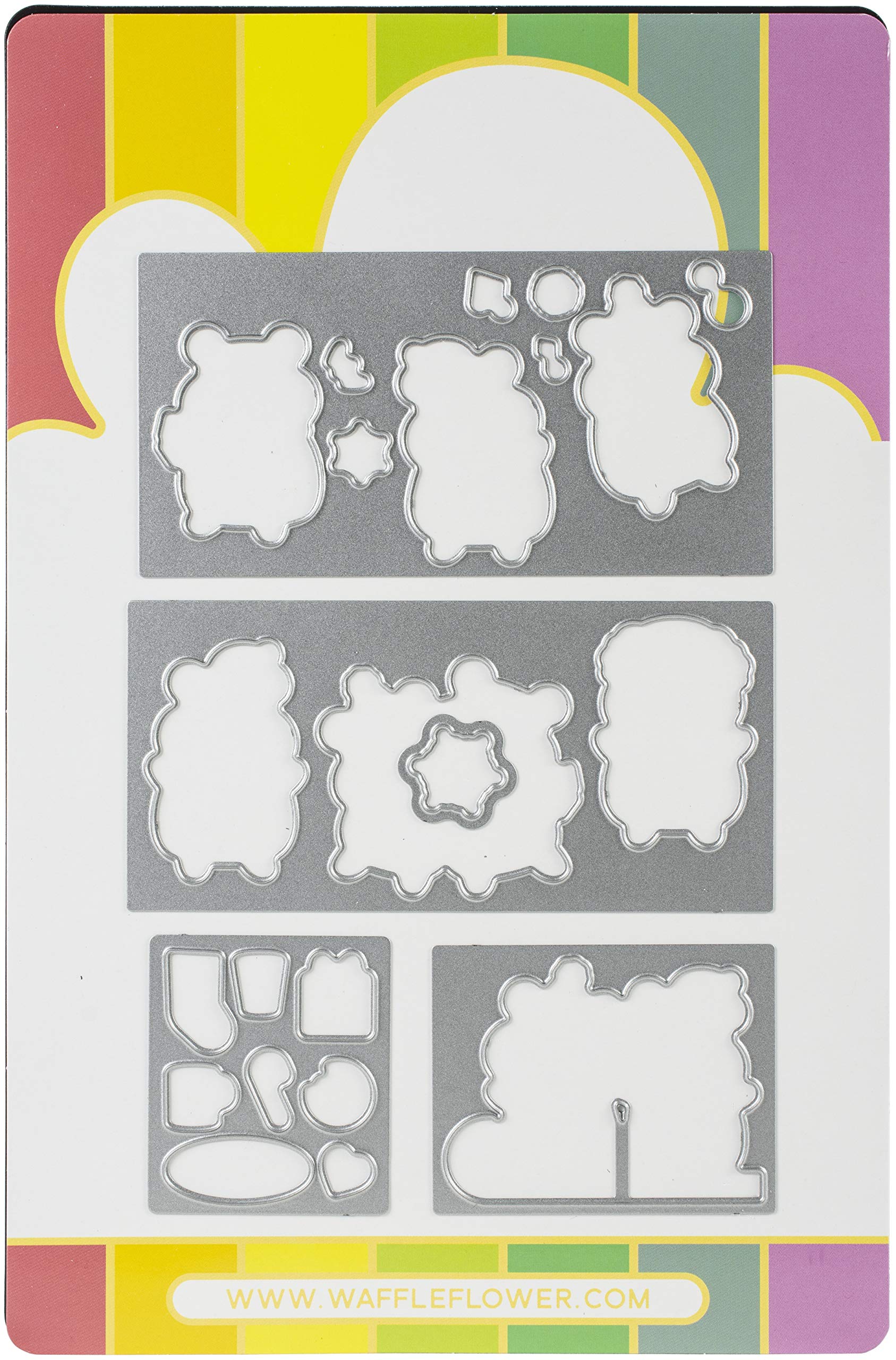 WAFFLE FLOWER CRAFTS Waffle Flower DIE WNTR HMSTR, Winter Hamster, One Size - Image 2