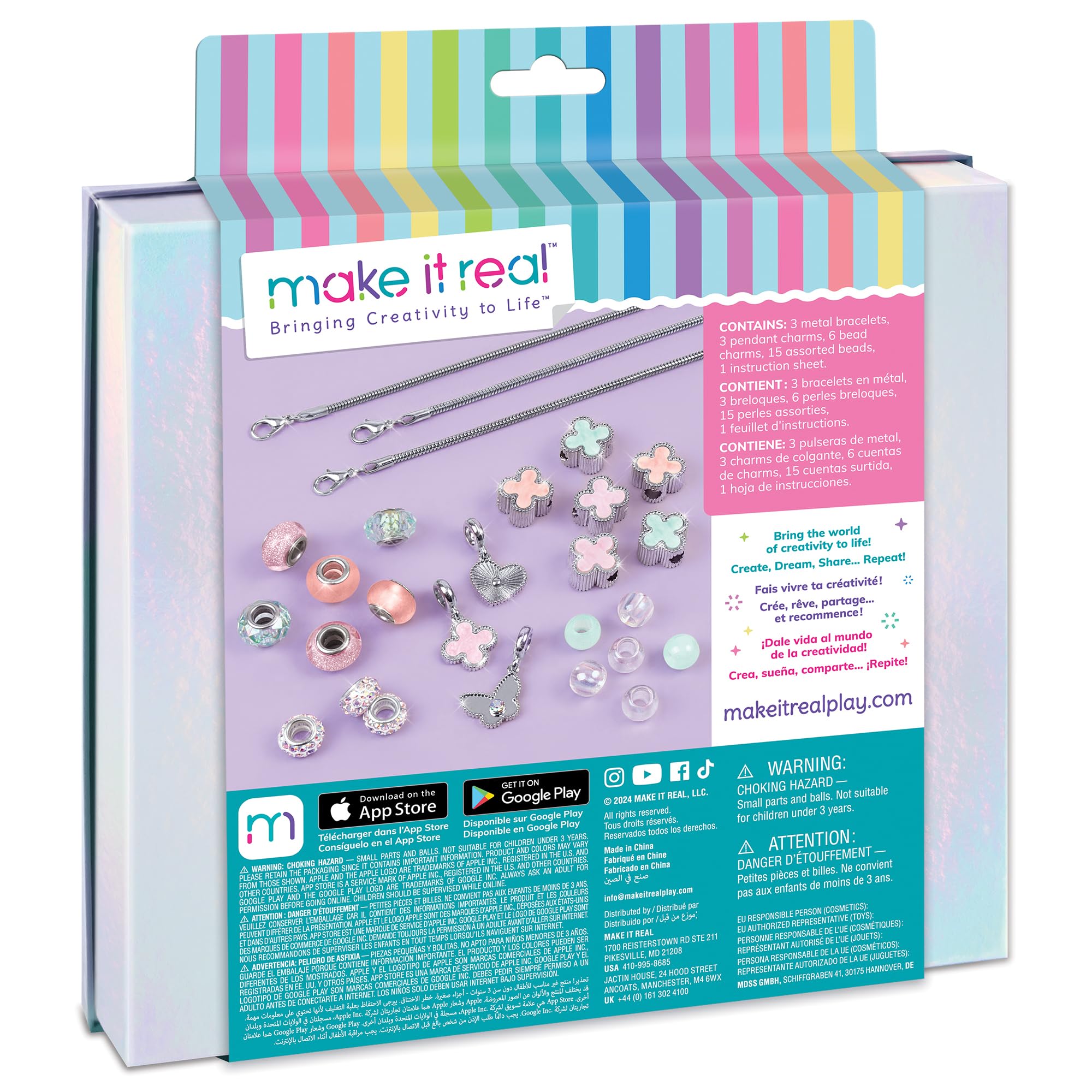 Amazon.co.jp: Make It Real:Clover The Top - 28個 DIY ジュエリー