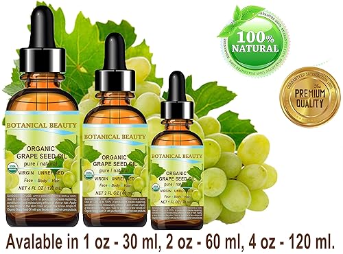 Miniatura 8 de Aceite de semilla de grano orgánico Aceite 100 puro natural sin diluir virgen sin aroma certificado orgánicoprensado en frío para la piel el cabello