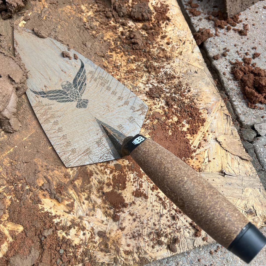 Crompton Philadelphia - Cazzuola per mattoni, manico in sughero, 25,4 cm