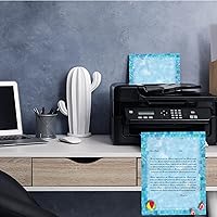 Vista 4 de Papel para impresora láser y inyección de tinta con membrete para piscina, paquete de 100