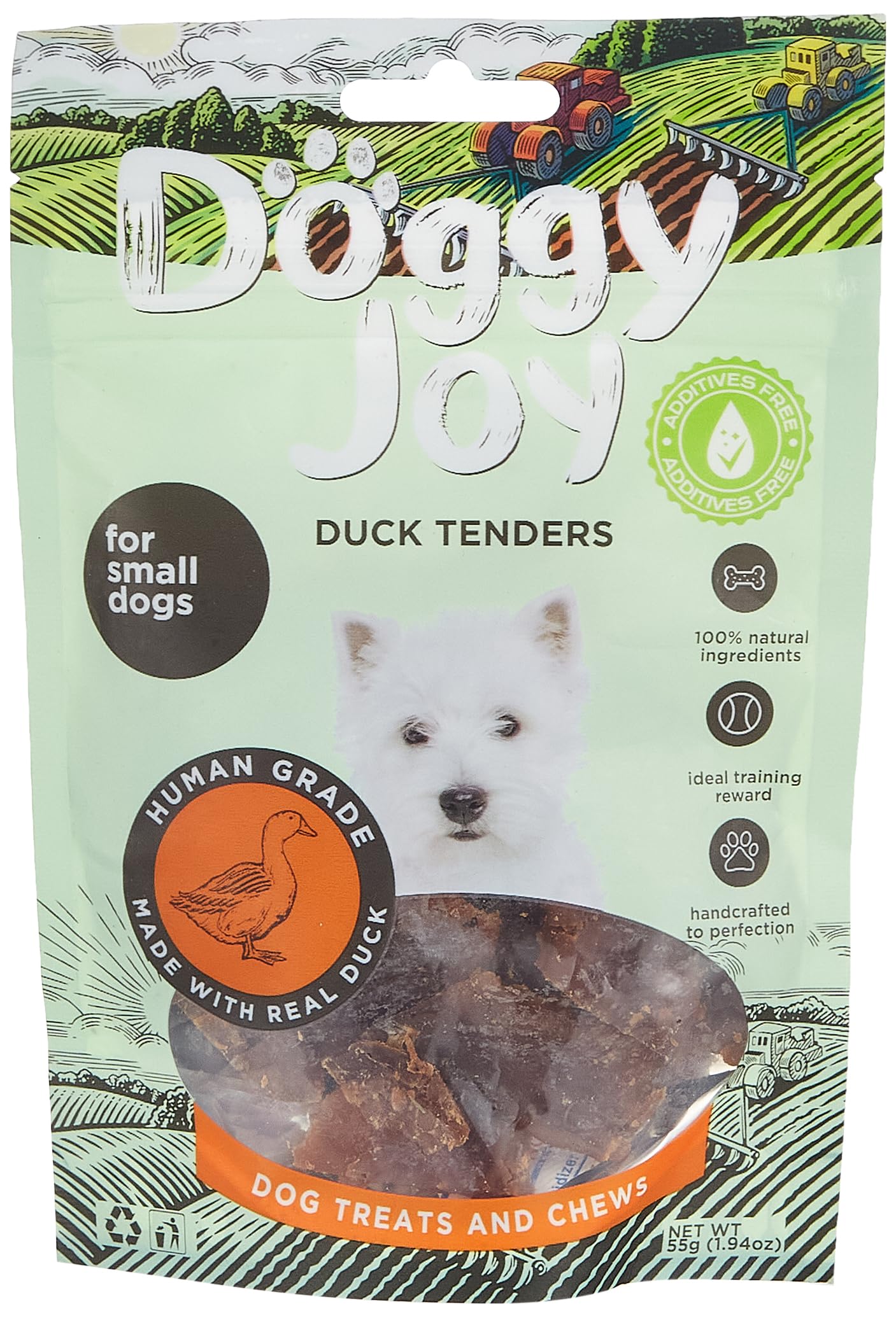 Duck Tenders Dog Treats 55g
