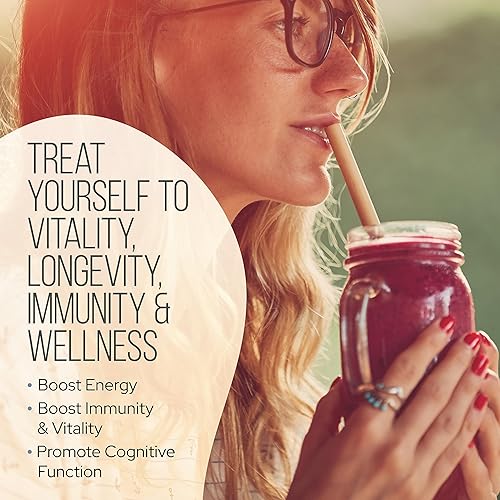 Miniatura 6 de La Republica Titan 10 - Polvo orgánico de hongos para concentración, inmunidad, energía, salud intestinal y piel (85 porciones, 3 onzas)