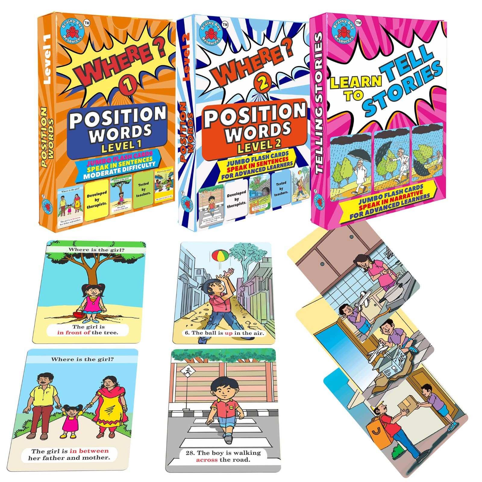 90 Flashcards for Building Sentence Length and Narration | Teaches Position Words and Story Sequencing (B0CNKBCJB6) Amazon Price History, Amazon Price Tracker