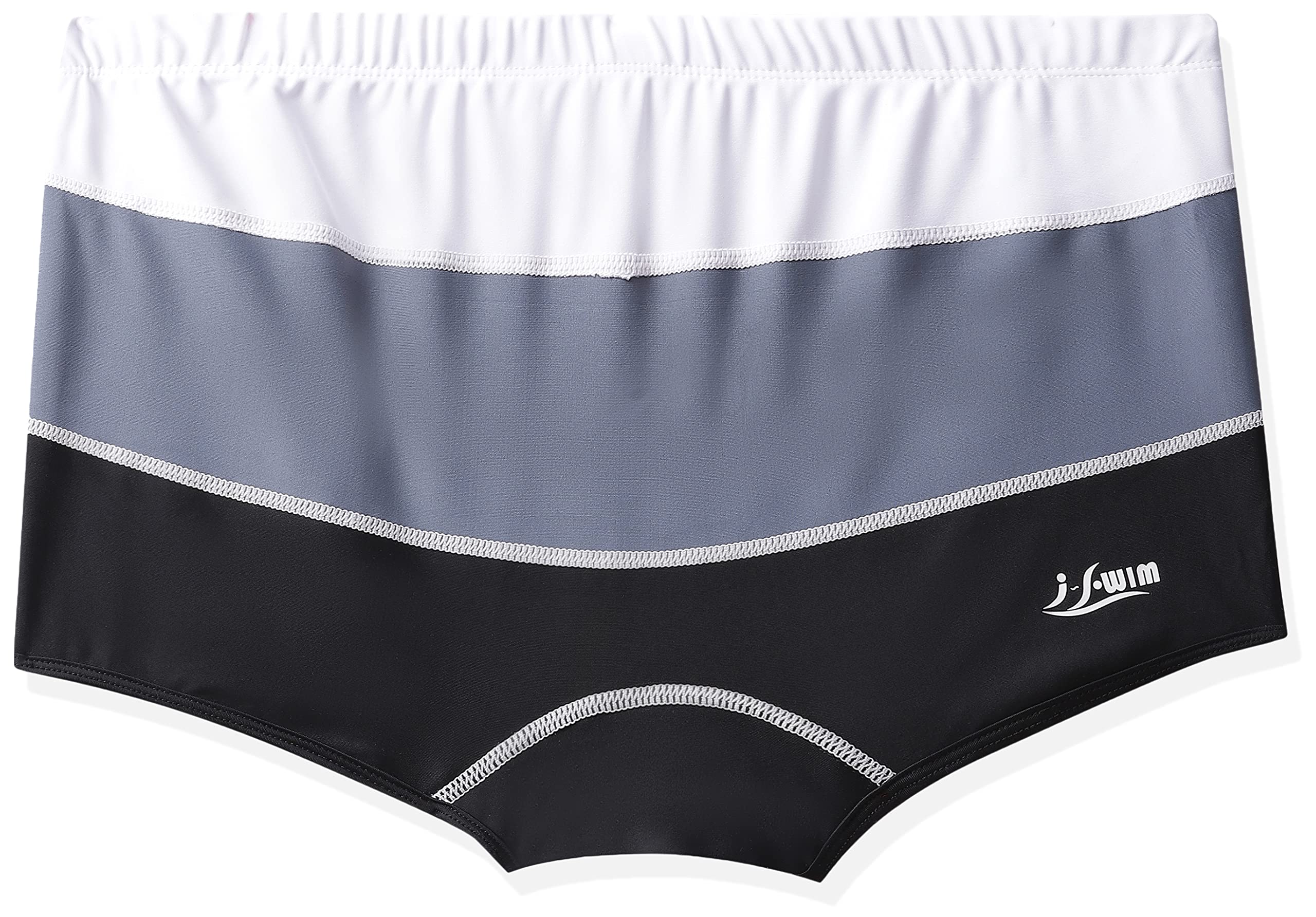 I-SWIM MENS COSTUME IS-007 WHITE/GREY SIZE 3XL WITH GOGGLES SILICONE IS-1600 WITH POUCH SKY-image-12