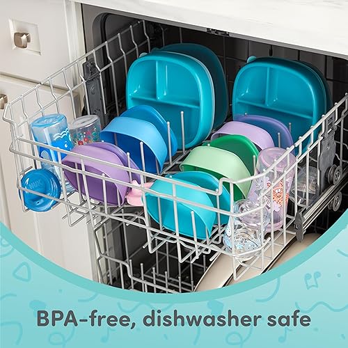 Miniatura 6 de NUK Learner Cup, Ms. Rachel, 10 oz, 8+ Months, 2 pack – Soft Spout, Easy-Grip Handles, BPA Free, Spill Proof Transition Sippy Cup