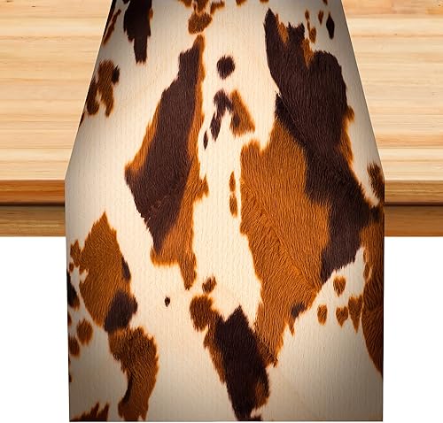 Miniatura 46 de Camino de mesa retro de los años 70, estilo vintage, arte abstracto moderno, verde, bohemio, espiral, ondas, granja, campo, cena, para el hogar,