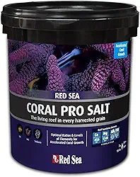 Red Sea Coral Pro Reef Salt Mix Pequeno Balde | Faz um aquário marinho completo de água salgada marinha fórmula avançada para saúde e estabilidade dos corais ideais