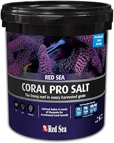 Red Sea Coral Pro Reef Salt Mix Pequeno Balde | Faz um aquário marinho completo de água salgada marinha fórmula avançada para saúde e estabilidade dos corais ideais
