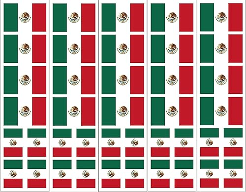 40 Tatuajes Bandera Mexicana, Favores de Fiesta de México disponible en Yaxa Colombia